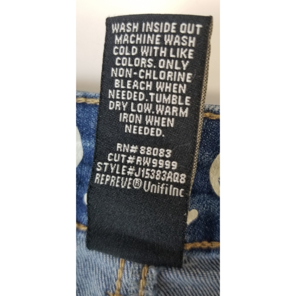 Rewash Super High Rise Jeans Shorts,  OR W24, NWT - Picture 7 of 10